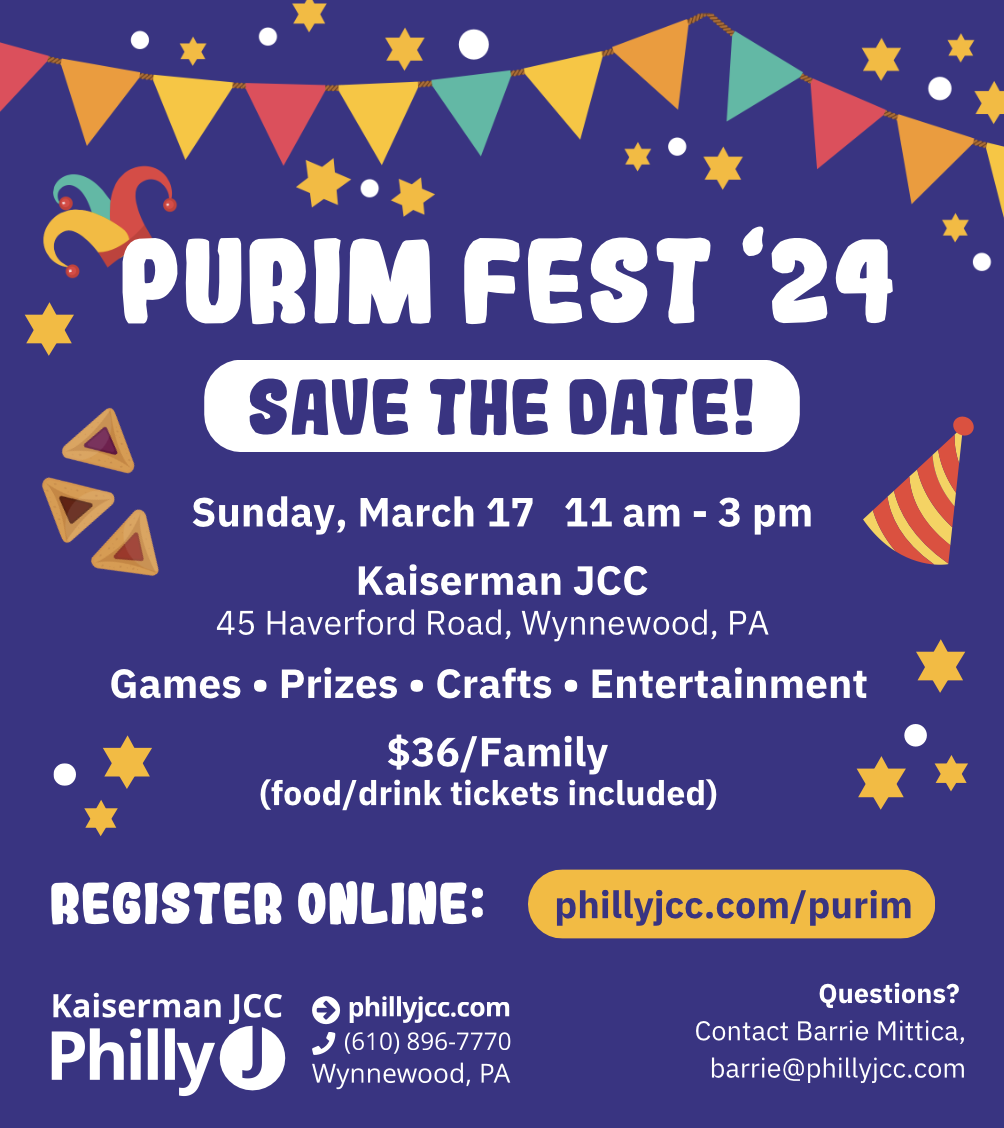 Purim Fest 2024 Philly J